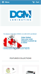 Mobile Screenshot of dgm-laminating.com